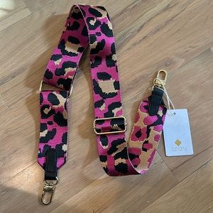 Landry leopard print crossbody strap NWT